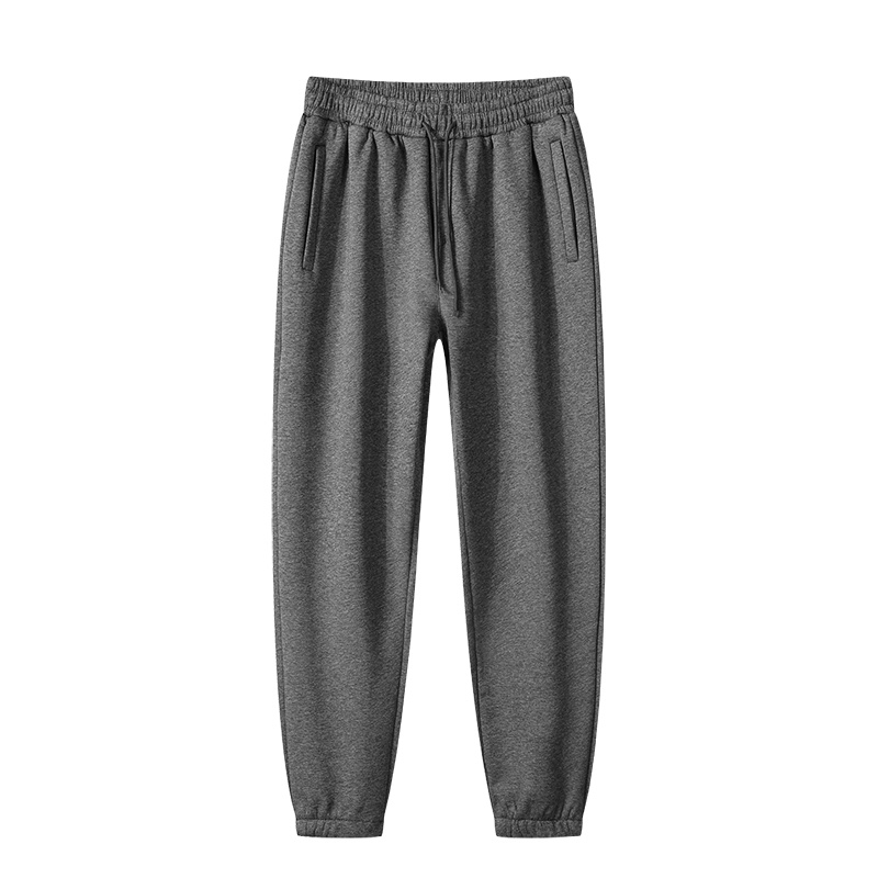 [直营]木林森(MULINSEN)裤子男秋冬款男士运动裤宽松收口小脚长裤潮束脚休闲纯棉卫裤