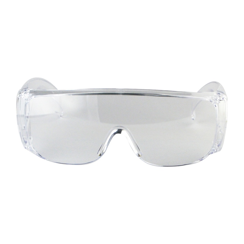 华特H2301安全防护眼镜 透明白框