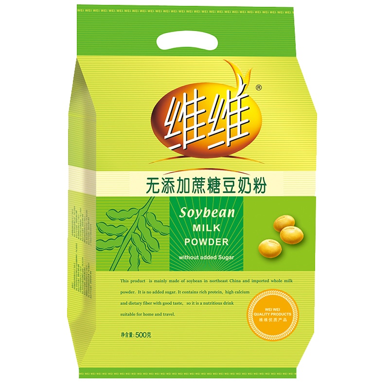维维无添加蔗糖豆奶粉500g营养早餐冲饮