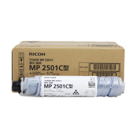 理光（Ricoh）MP 2501C 黑色墨粉1支装（适用于MP 2001SP/2501L/2501SP/2013L
