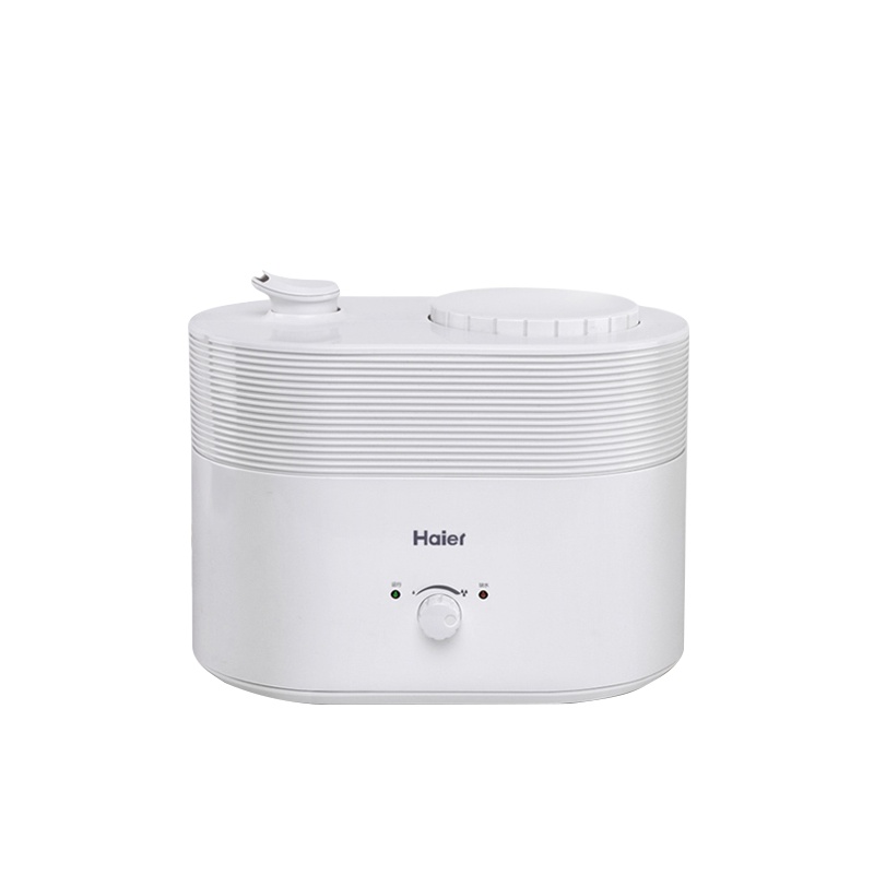 海尔(Haier)加湿器SCK-PJ8002A 旋钮式3.8升大容量 银离子抑菌过滤网 办公家用卧室香薰加湿器上加水加湿