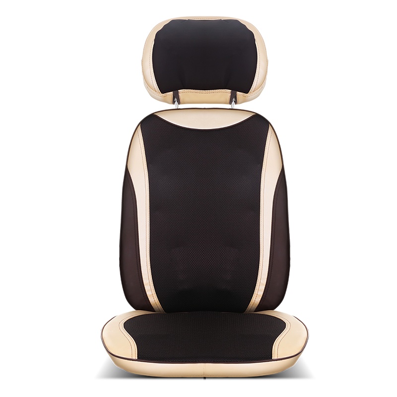 蓓慈(beici)按摩靠垫BK505A 温感热敷泰式开背按摩振动按摩 香槟色按摩器按摩垫