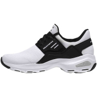 Skechers斯凯奇女鞋休闲鞋D‘LITES系列时尚熊猫鞋12860. 12860/WBK白色+黑色