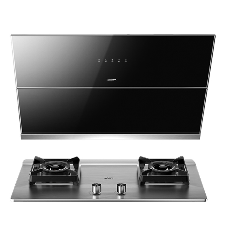 老板名气烟灶套装2301A+G330A(液化气)免清洗大吸力侧吸式油烟机 4.5KW大火力 家用灶具