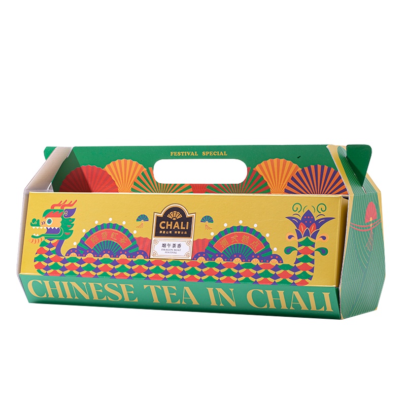 ChaLi茶里 喜提龙舟礼盒粽香红茶潮汕茶点茶叶腐乳饼老花仔端午礼盒