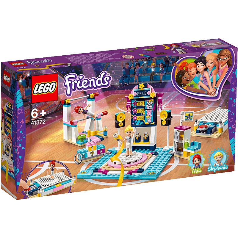 LEGO乐高 Friends好朋友系列 斯蒂芬妮的体操表演41372 积木玩具
