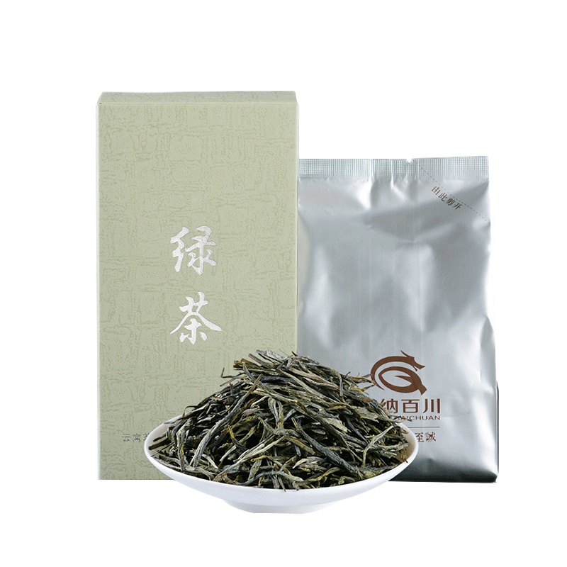 [2022年春茶]绿茶茶叶散装云南高山春茶 明前炒青新茶 绿松针500克