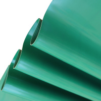 海斯迪克 HK-585 PVC光面地垫 耐磨塑胶防滑垫无尘车间仓库防水地板 绿色宽1.2m×长1m(整卷)