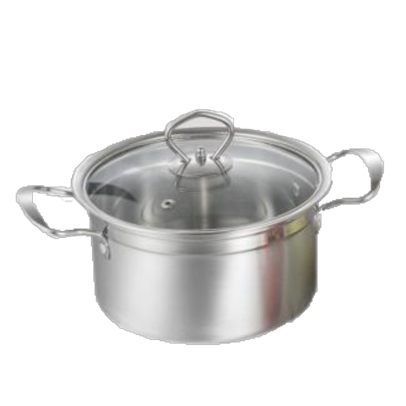 不锈钢欧式直角汤锅