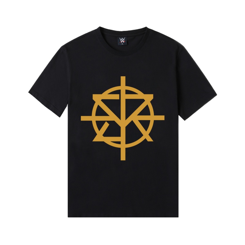 WWE潮牌2020春夏新品罗林斯系列圆领纯棉印花T恤