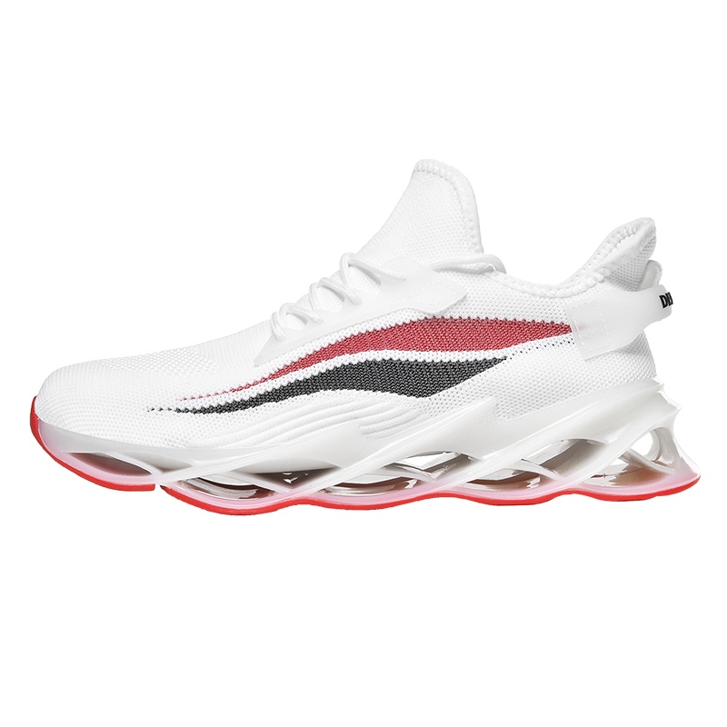 人知足2020夏季新款鞋子男椰子网面休闲运动鞋韩版百搭透气网红刀锋鞋男