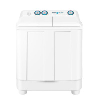 9公斤大容量半自动双缸洗衣机 洗大件更轻松 强劲动力 高效洁净 XPB90-699S