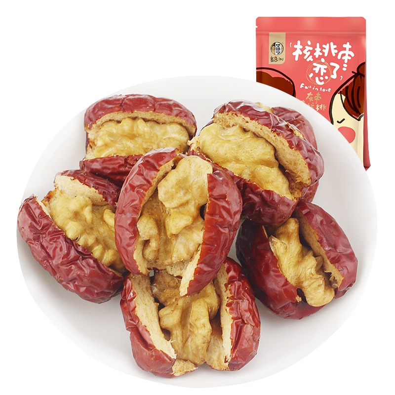 华味亨 100g枣夹核桃仁