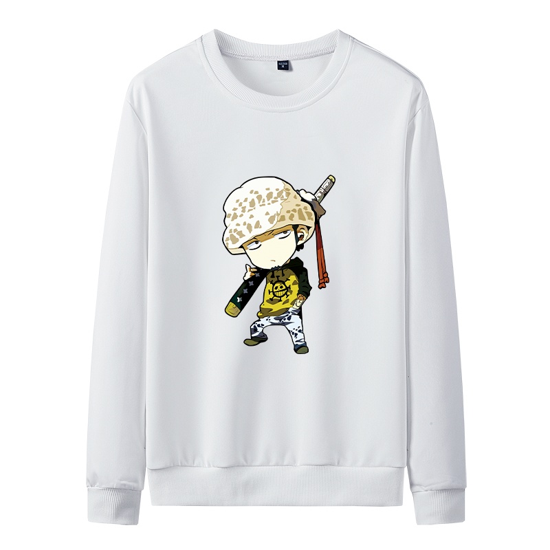 俞兆林(YUZHAOLIN)春秋季长袖上衣男士韩版潮流宽松圆领卡通上衣休闲卫衣男