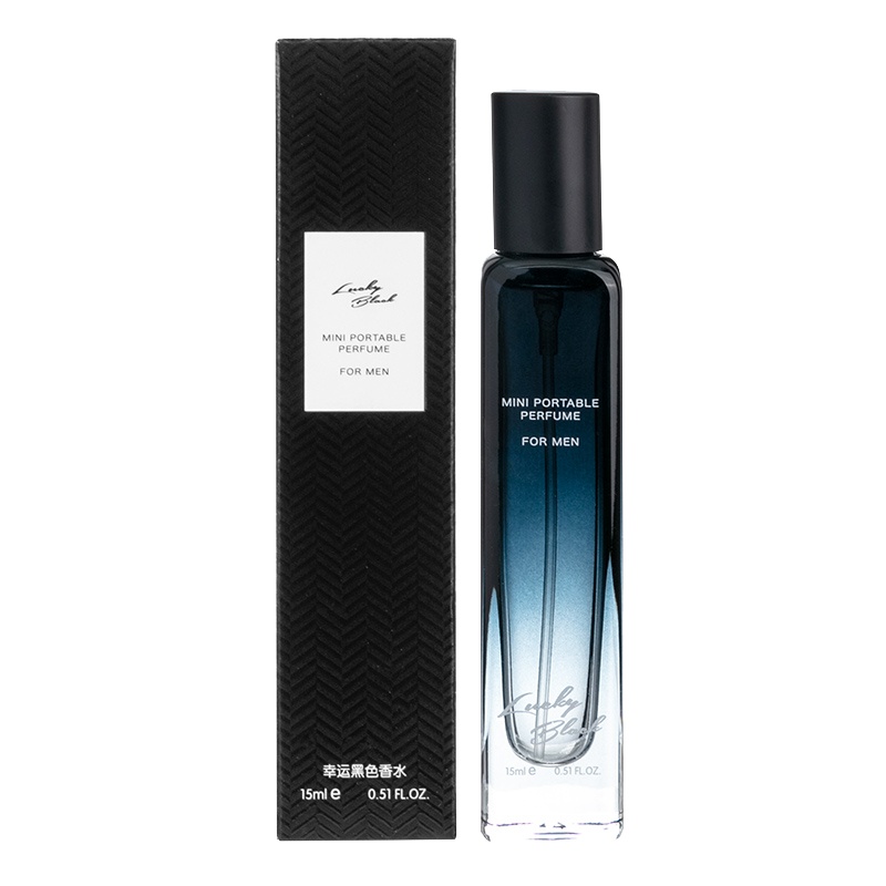 名创优品(miniso) 幸运黑色香水室内车内淡香持久花果香少女清新[幸运黑色香水,15ml]