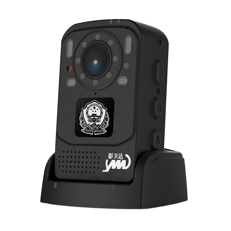 影卫达DSJ-TD 执法/行车记录仪红蓝爆闪警示灯1296P高清红外夜视50米可换电池不断电GPS 双电池 32G内存