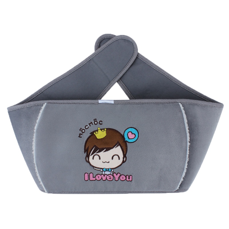 志高(CHIGO)暖腰带 水电分离防爆充电暖腰暖宫暖膝电热水袋灰色摩丝娃娃