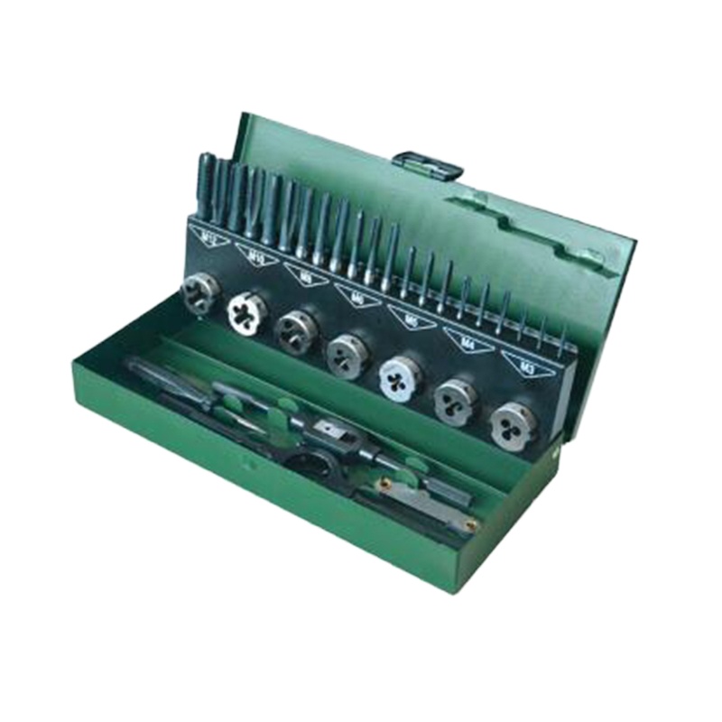 世达(SATA)32件高速钢粗牙丝锥板牙组套50452 1套