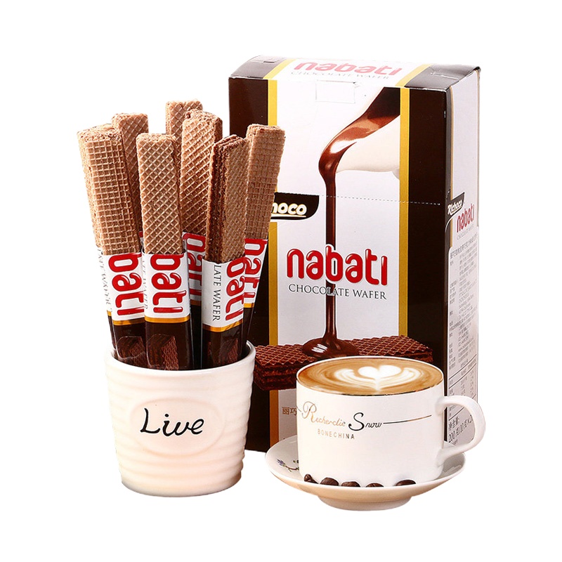 丽巧克纳宝帝巧克力味威化饼干200g*3盒