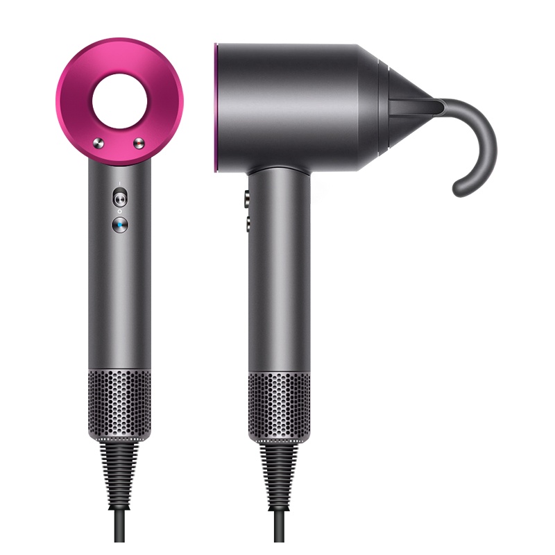 戴森 DYSON Supersonic HD07紫红色 负离子吹风筒 电吹风 进口家用 礼物推荐