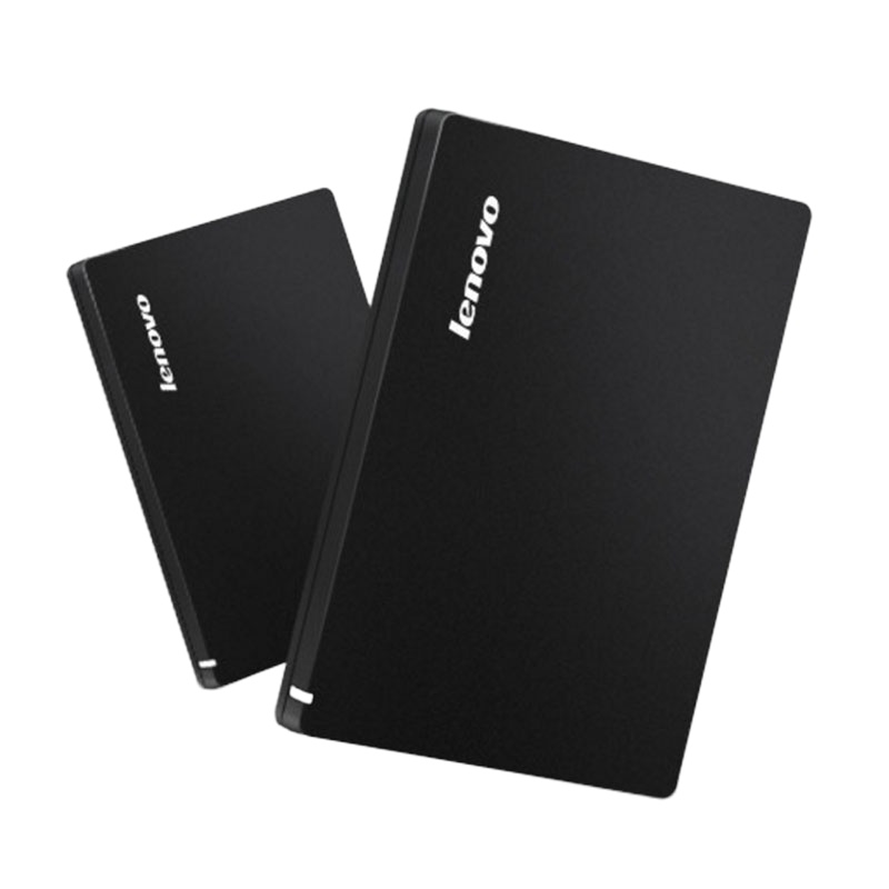 联想移动硬盘F308 1TB USB3.0高速传输黑色多系统兼容