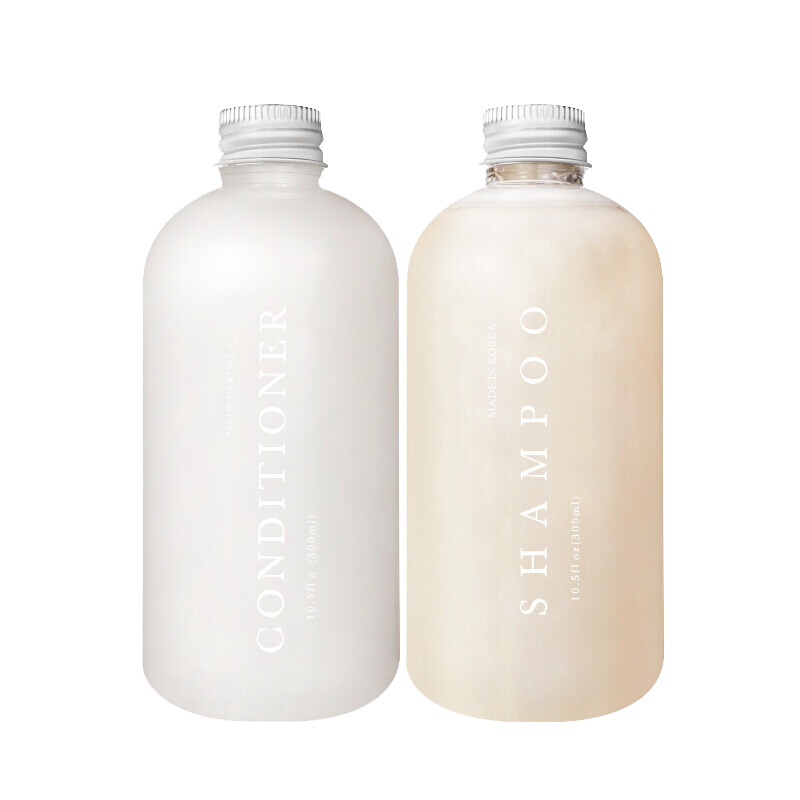 formula of beauty 韩国玛咖珑洗发水护发素 轻奢洗护套装无硅油 白色陷阱洗护300ml-清洁头皮