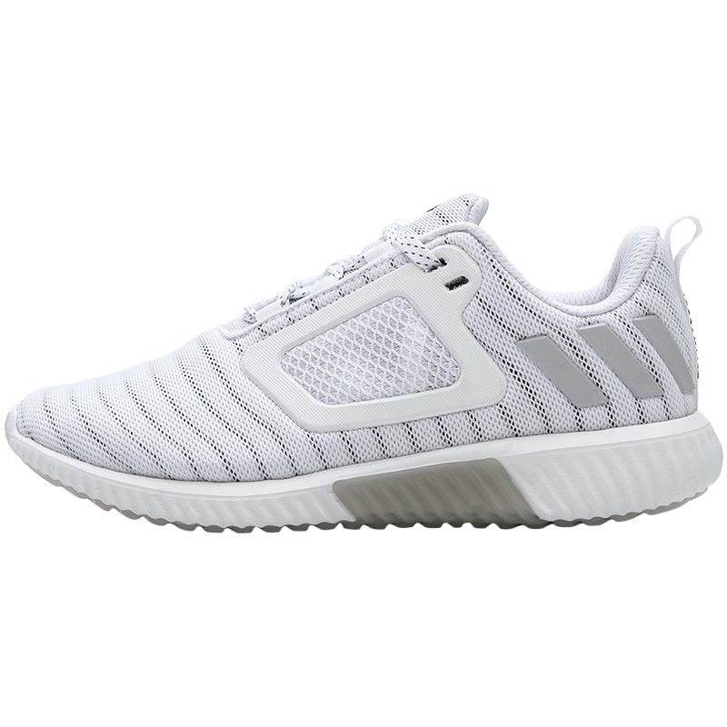 adidas阿迪达斯女子清风climacool跑步鞋小白色运动鞋S80716 白色 36.5码