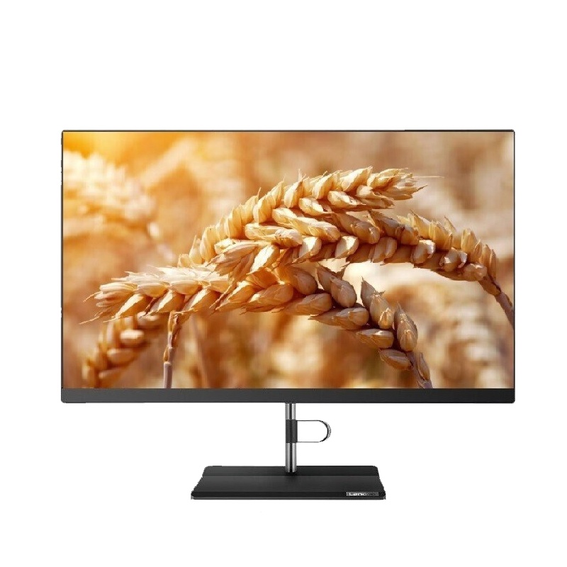 联想(Lenovo)扬天S5450商用一体机电脑 G6400T/8G/1T/无光驱/集成/可俯仰/正版WIN10/23.8英寸/黑色 商用办公 企业采购 家用娱乐