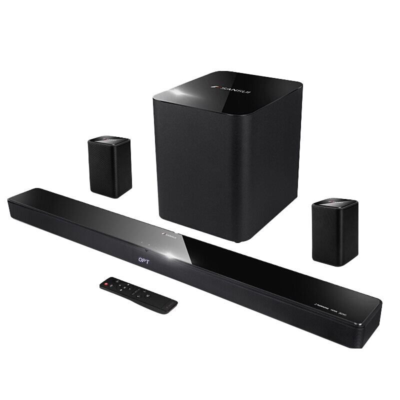 山水（SANSUI） 95E家庭影院音响套装 电视音响回音壁 家用电视音箱 客厅蓝牙无线环绕影院