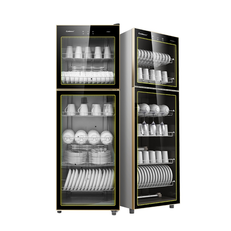 康宝(Canbo) 保洁柜 臭氧中温烘干 立式厨房 家商两用 多功能食具保洁柜ZTP380H-1(金色)