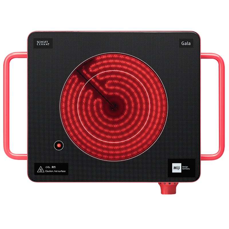 米技官方旗舰店德国Miji cube4电陶炉家用台式双圈米技炉煮茶爆炒