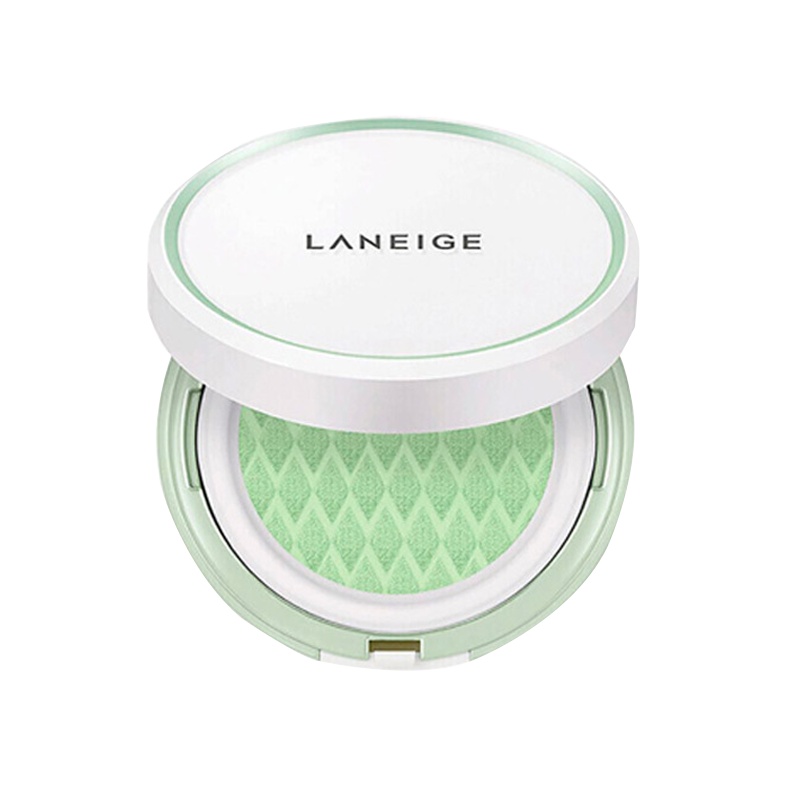 兰芝(Laneige) 隔离乳气垫bb雪纱丝柔隔离霜妆前乳 隔离气垫 60#绿色
