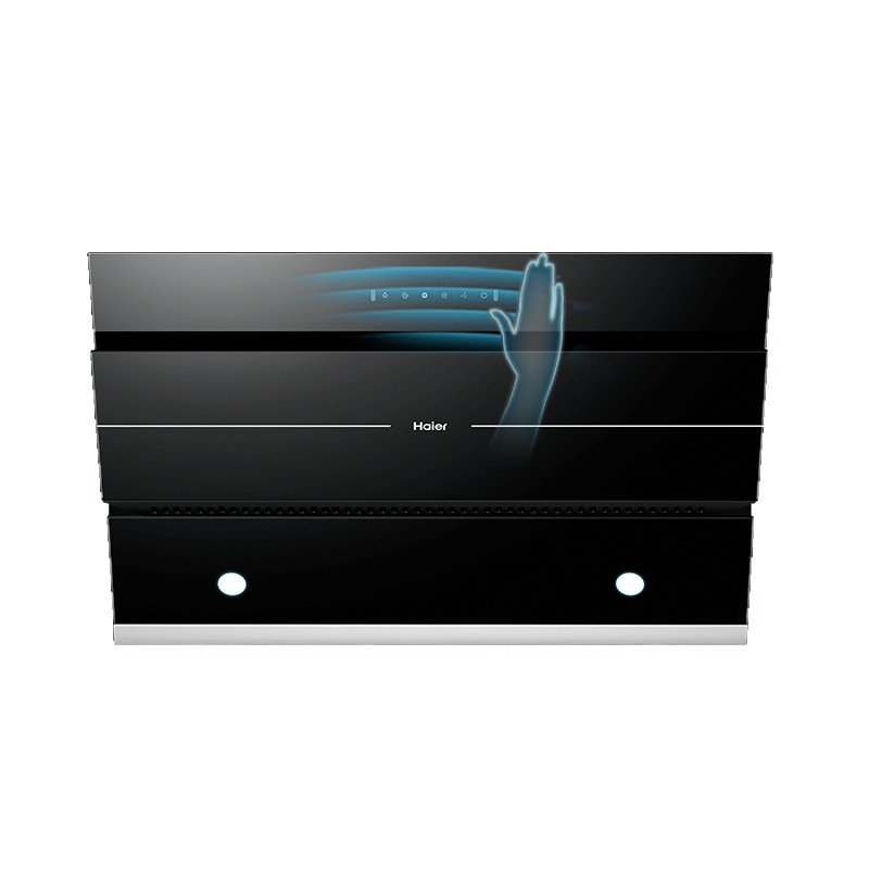 海尔(Haier)21m³爆炒侧吸油烟机 单机CXW-219-EC302S 挥手爆炒 热熔自清洁 家用大吸力 抽油烟机