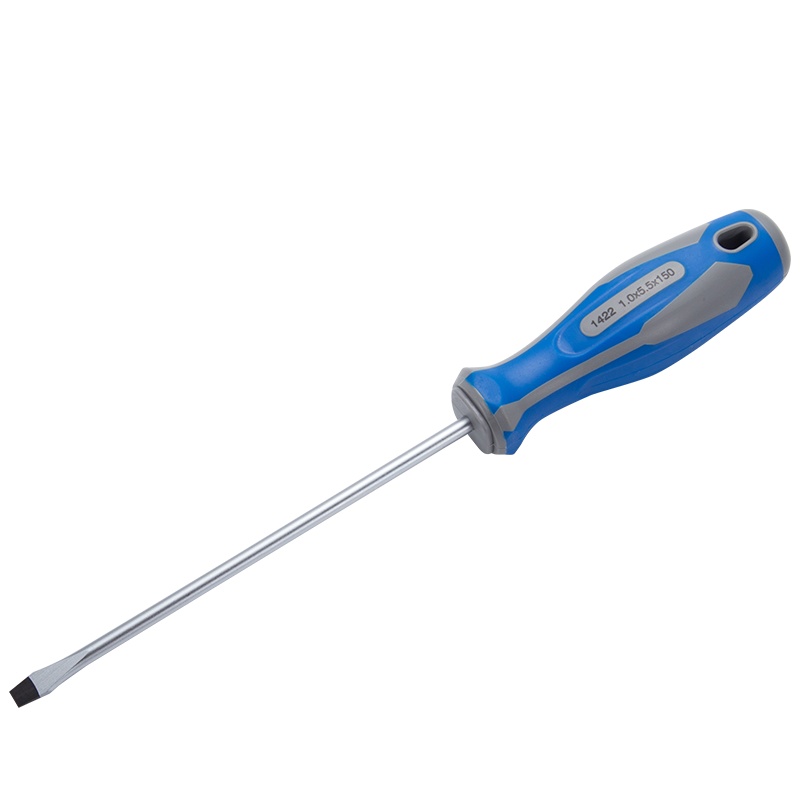 藍帶 一字螺丝批/双色圆柄 14225506