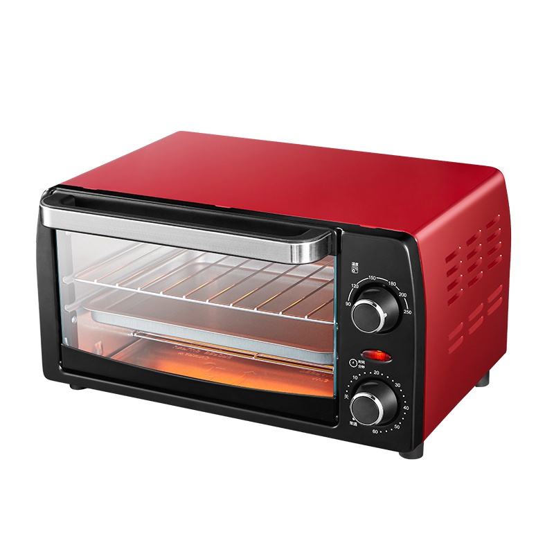 荣事达(Royalstar)电烤箱RK-10T2家用烘焙小型烤箱多功能机械式电烤箱蛋糕10L升小容量