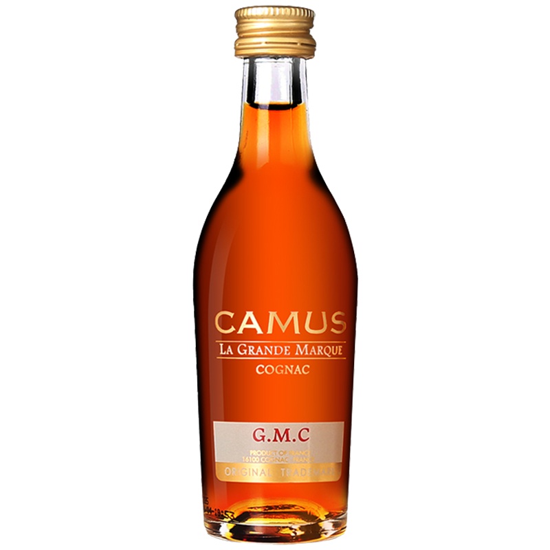 卡慕CAMUS金花皇冠GMC干邑白兰地50ML