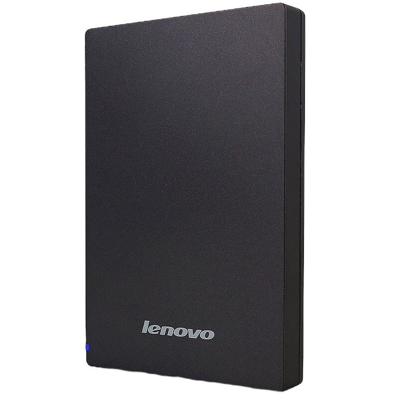 联想移动硬盘F309 4TB USB3.0高速黑色多系统兼容