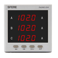 三相电压数显表PA194I-2X4