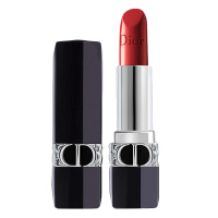 迪奥(Dior)口红女士唇膏3.5g 新款烈艳蓝金999#锻光正红色