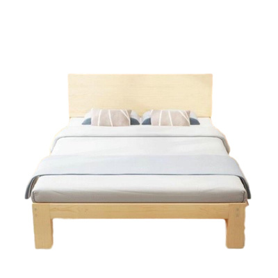 逐鹿中原木床现代简约简易经济型卧室AY-396家用床架 1.5米