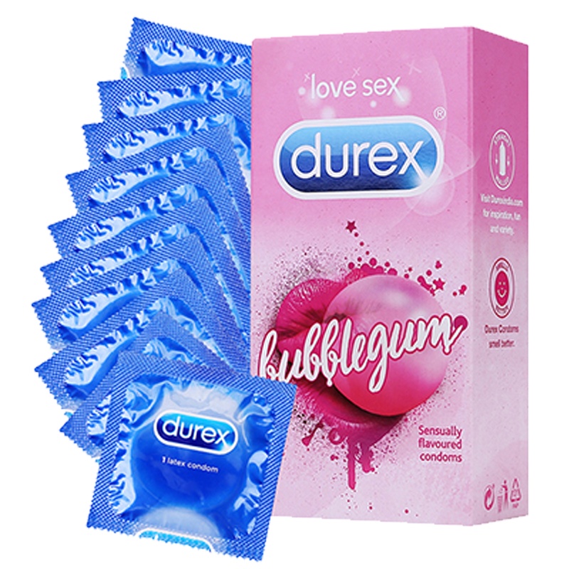 杜蕾斯泡泡糖安全套 10只装