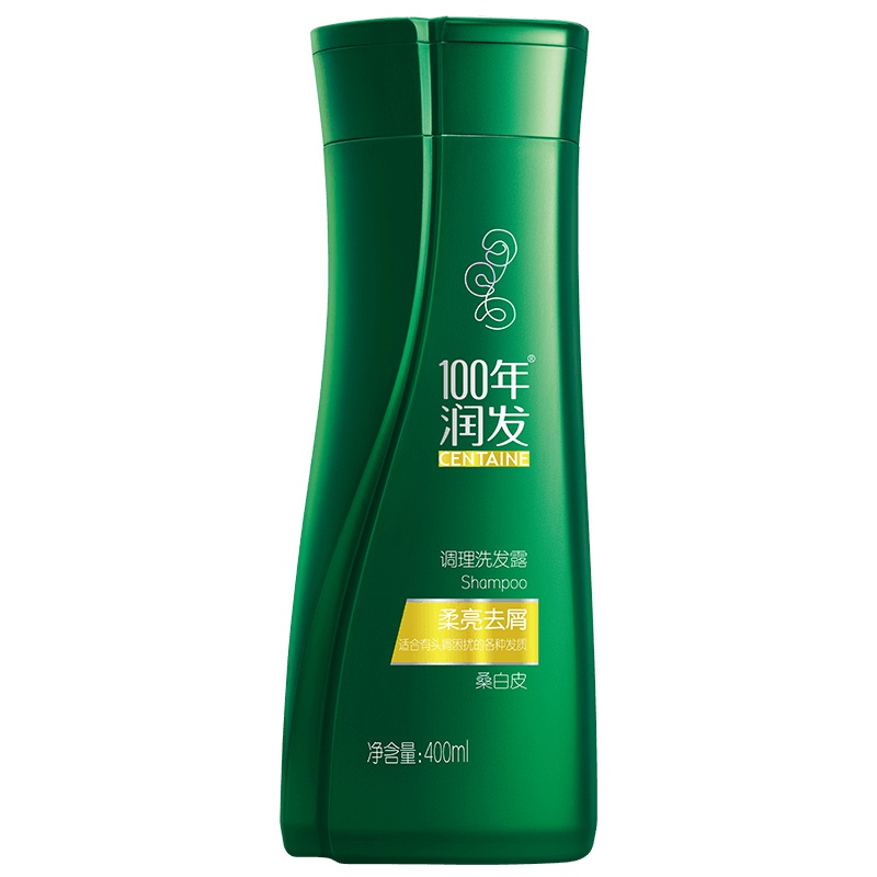100年润发柔亮去屑洗发露400ML