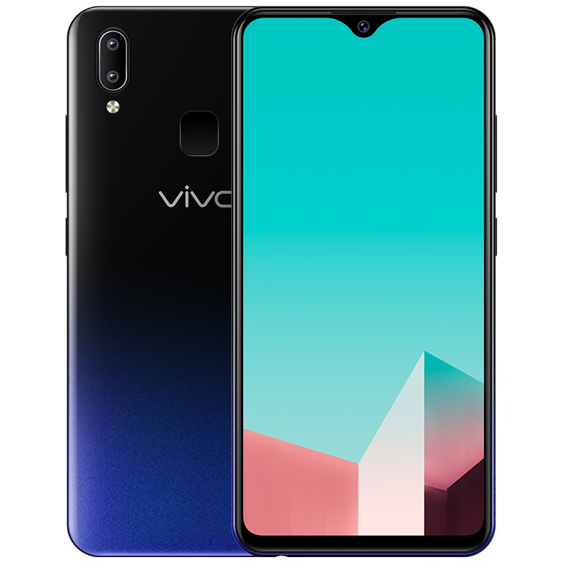 vivo U1 4+64G 星夜黑 水滴全面屏 AI智慧拍照手机全网通4G手机