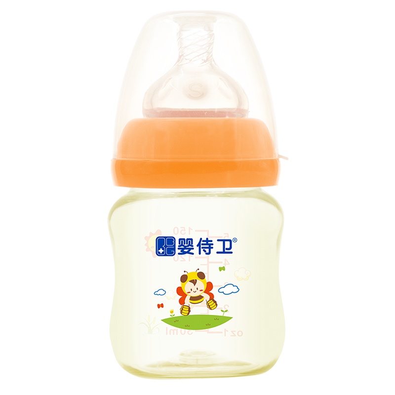婴侍卫 初生婴儿宽口PPSU奶瓶150ml（绿色）