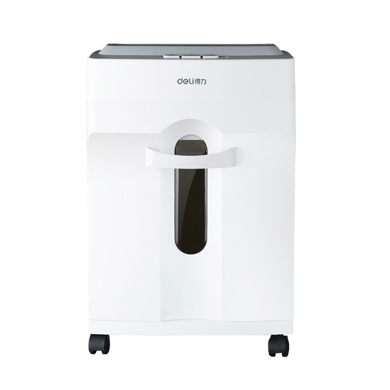 得力(deli)9920碎纸机办公家用减震静音高保密性文件资料档案纸张粉碎机