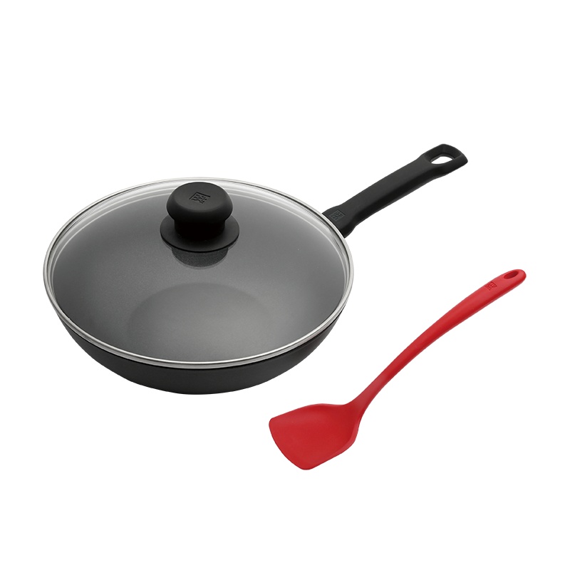 双立人(ZWILLING) ZW-AS2673 Zwilling Artis 中式炒锅套装 28cm 单个价