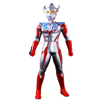 灵动创想银河奥特曼玩具儿童可动软胶人偶套装罗索烈火形态赛罗 豪华声光奥特英雄 泰迦奥特曼ATM1401