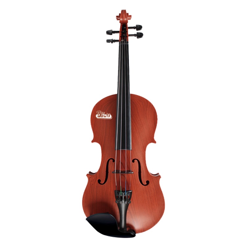 宝丽 梦之弦音-小提琴 儿童真弦可弹奏音乐小提琴乐器女孩男孩玩具真弦的音乐玩具 1707 木色