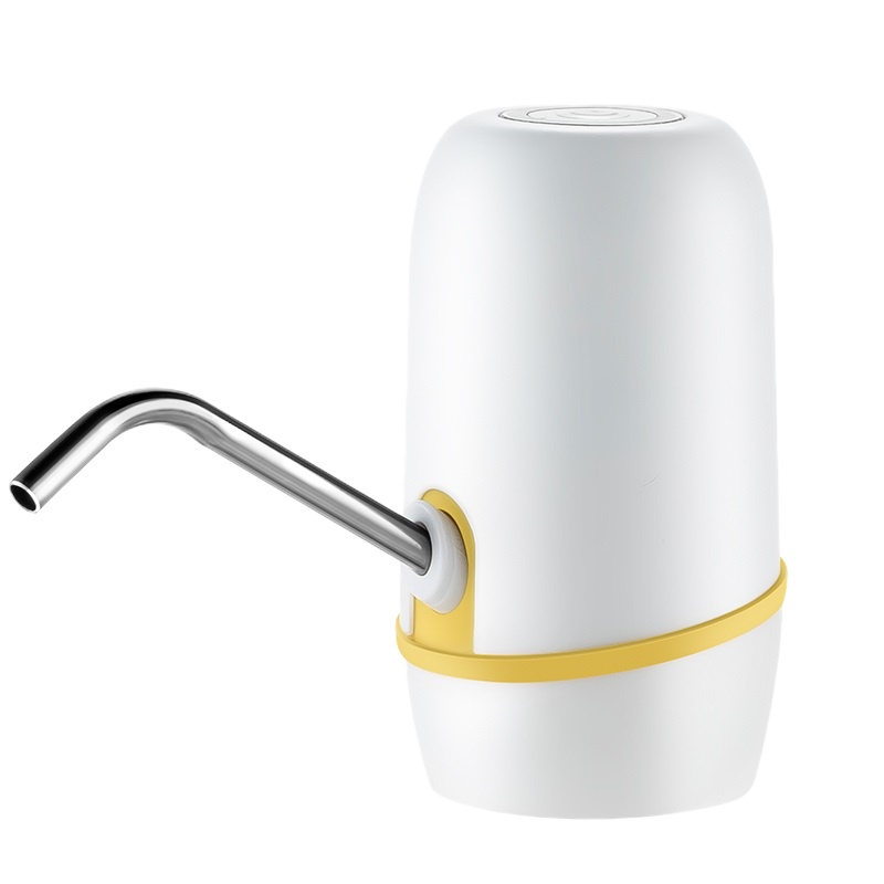 桶装水抽水器白色MCPJ009 家用饮水器纯净水压水器J- 充电式无线电动上水器吸水器自动抽水机