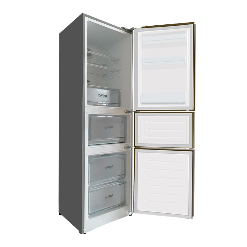 美的(Midea)BCD-217WTGM 217升 家用三门风冷无霜静音节能电冰箱 bd